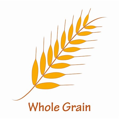 Wheat ear illustration. Also available as a Vector in Adobe illustrator EPS format. The different graphics are all on separate layers so they can easily be moved or edited individually. The text has been converted to paths, so no fonts are required. The vector version can be scaled to any size without loss of quality. Stock Photo - Budget Royalty-Free & Subscription, Code: 400-04904230