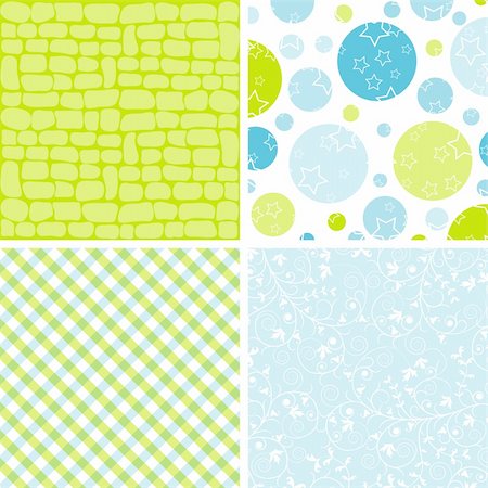 simsearch:400-05885839,k - Scrapbook patterns for design, vector illustration Foto de stock - Royalty-Free Super Valor e Assinatura, Número: 400-04906486