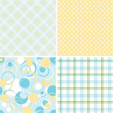 simsearch:400-04922188,k - Scrapbook patterns for design, vector illustration Fotografie stock - Microstock e Abbonamento, Codice: 400-04906494