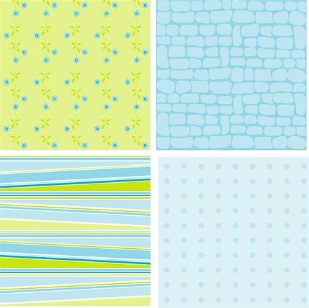 simsearch:400-04922188,k - Scrapbook patterns for design, vector illustration Fotografie stock - Microstock e Abbonamento, Codice: 400-04906502