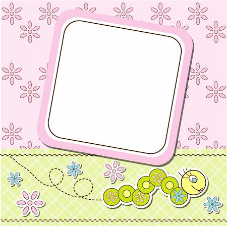 simsearch:400-05885839,k - Template cards for the boy and girl, vector illustration, eps10 Foto de stock - Royalty-Free Super Valor e Assinatura, Número: 400-04906523