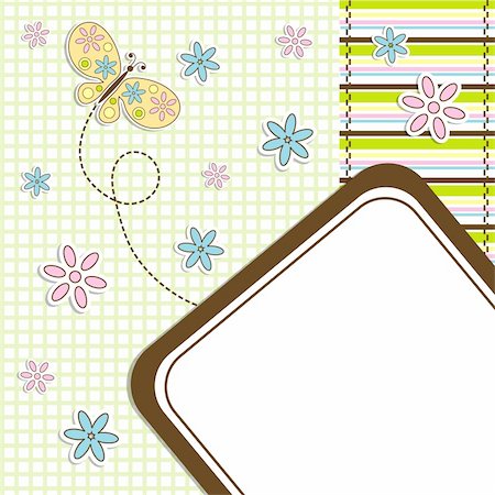 summer holiday frame - Template cards for the boy and girl, vector illustration, eps10 Stock Photo - Budget Royalty-Free & Subscription, Code: 400-04906530
