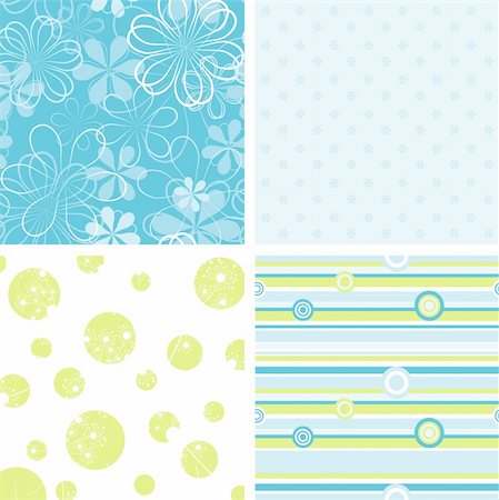 simsearch:400-05885839,k - Scrapbook patterns for design, vector illustration Foto de stock - Royalty-Free Super Valor e Assinatura, Número: 400-04906570