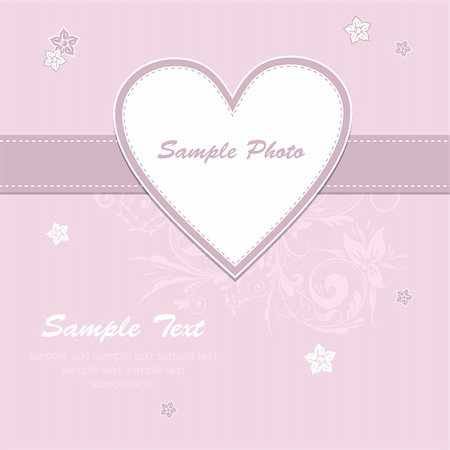 Template greeting card, vector illustration, eps10 Stock Photo - Budget Royalty-Free & Subscription, Code: 400-04906690