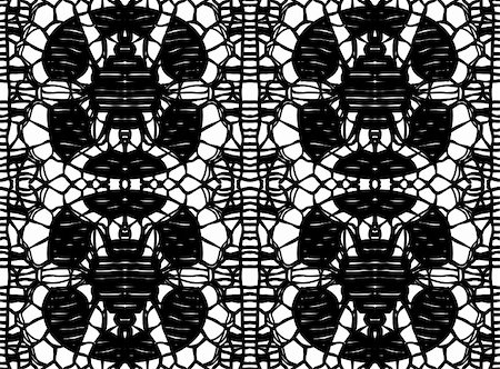 ptits_ptits (artist) - Simple pattern lace. Vector illustration Photographie de stock - Aubaine LD & Abonnement, Code: 400-04906805