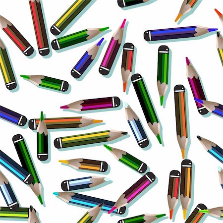 pencil pattern Stockbilder - Microstock & Abonnement, Bildnummer: 400-04907261