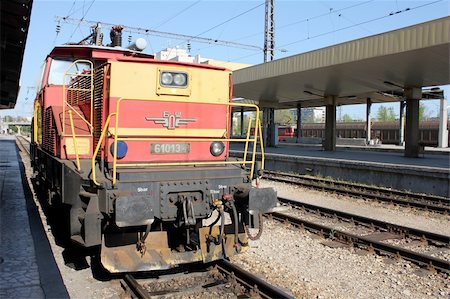 plovdiv - The Railway Station in Plovdiv, Bulgaria Stock Photo - Budget Royalty-Free & Subscription, Code: 400-04909035