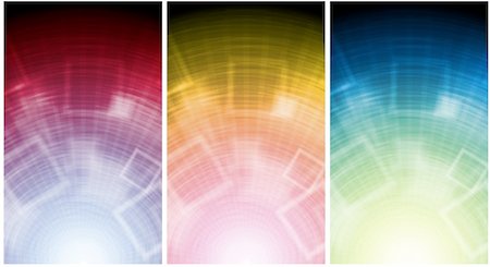 power glowing blue - Vertical multicolored banners. Eps 10 vector illustration Stock Photo - Budget Royalty-Free & Subscription, Code: 400-04909238