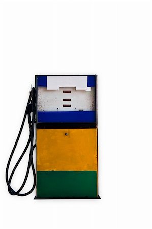 rusting tank - Old gasoline pump Stock Photo - Budget Royalty-Free & Subscription, Code: 400-04909761