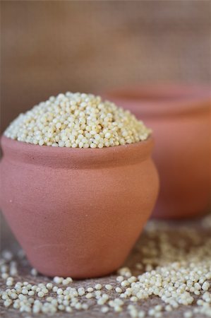 Millet in the pot Stock Photo - Budget Royalty-Free & Subscription, Code: 400-04909866