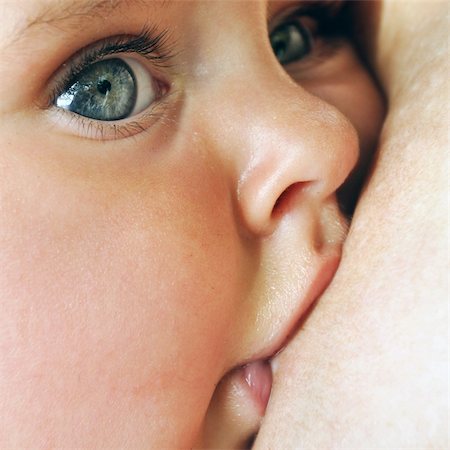 drinking milk with mom - baby eating Stock Photo - Budget Royalty-Free & Subscription, Code: 400-04900235