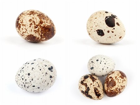 simsearch:400-04333980,k - quail eggs. Isolated on white background Foto de stock - Super Valor sin royalties y Suscripción, Código: 400-04901740