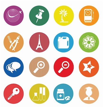 Web Icons. Vector illustration for you design Stock Photo - Budget Royalty-Free & Subscription, Code: 400-04902707