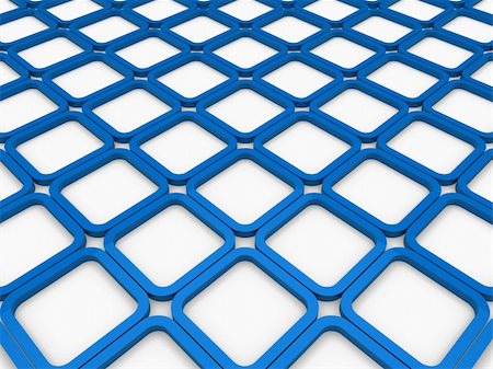 simsearch:400-04202615,k - 3d cube blue square background abstract white Photographie de stock - Aubaine LD & Abonnement, Code: 400-04914285