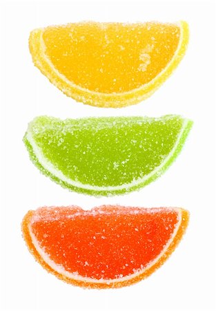 simsearch:400-05906235,k - Group of sweets as citrus fruits. Isolated on white background. Close-up. Studio photography. Stock Photo - Budget Royalty-Free & Subscription, Code: 400-04914600