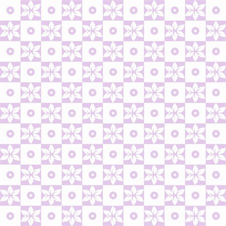 simsearch:400-05358075,k - Beautiful background of seamless floral and dots pattern Stock Photo - Budget Royalty-Free & Subscription, Code: 400-04916016