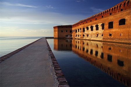 Historic Fort Jefferson, Dry Tortugas National Park, Florida Keys Photographie de stock - Aubaine LD & Abonnement, Code: 400-04917228