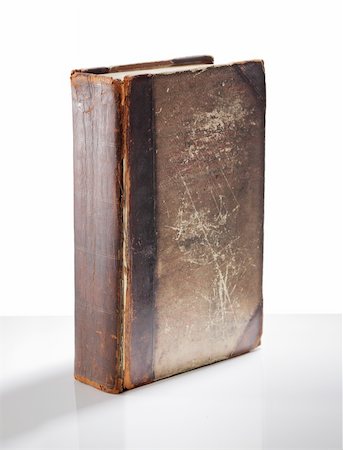 Old antique worn and tattered book. Stock Photo - Budget Royalty-Free & Subscription, Code: 400-04917428