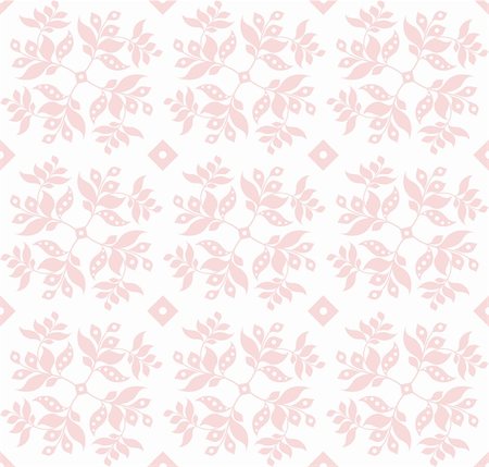 simsearch:400-05358075,k - Beautiful seamless floral pattern with polka dots Stock Photo - Budget Royalty-Free & Subscription, Code: 400-04918989