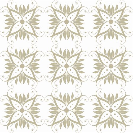 simsearch:400-05358075,k - Abstract background of beautiful seamless floral pattern Stock Photo - Budget Royalty-Free & Subscription, Code: 400-04919409