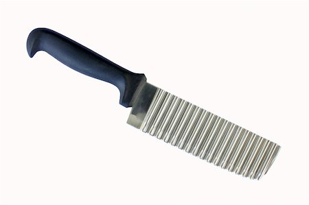 serrated - Serrated knife on white background, for decorate with food, fruit, sweetmeat etc. Stock Photo - Budget Royalty-Free & Subscription, Code: 400-04919828