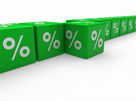 simsearch:400-04353279,k - 3d cube green sale discount retail percentage Stock Photo - Budget Royalty-Free & Subscription, Code: 400-04919990