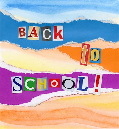 simsearch:400-05381724,k - Handmade back to school concept collage. Made myself. Photographie de stock - Aubaine LD & Abonnement, Code: 400-04911050