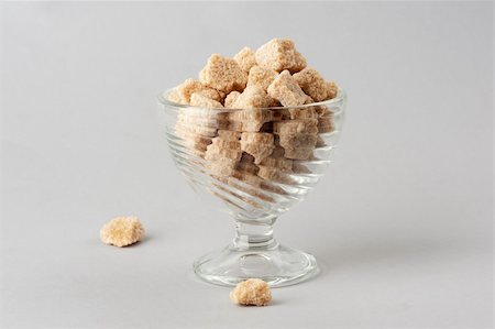 simsearch:400-04823249,k - cane sugar cubes isolated on a gray background Stock Photo - Budget Royalty-Free & Subscription, Code: 400-04911404