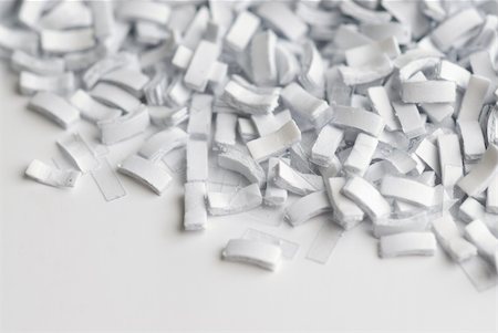 shredded document - Shredded paper Stock Photo - Budget Royalty-Free & Subscription, Code: 400-04911443