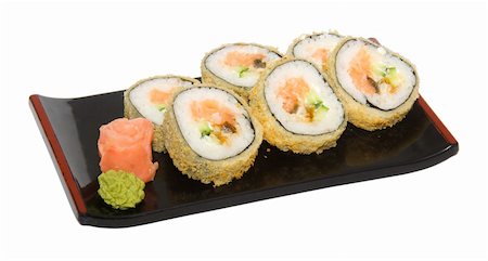 simsearch:400-04107936,k - japan trditional food - roll isolated Foto de stock - Royalty-Free Super Valor e Assinatura, Número: 400-04911647