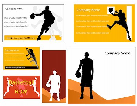 simsearch:400-06102709,k - basketball business card and poster Stockbilder - Microstock & Abonnement, Bildnummer: 400-04911820