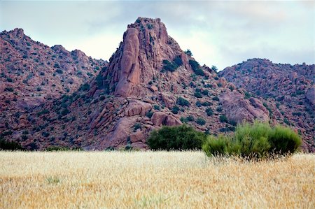 safari destination - African mountains in Morocco photo Photographie de stock - Aubaine LD & Abonnement, Code: 400-04912412