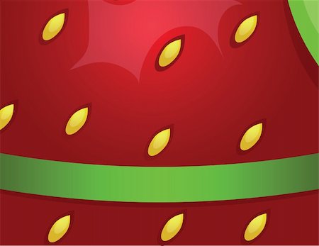 simsearch:400-08110674,k - Beautiful strawberry background texture with green ribbon Stockbilder - Microstock & Abonnement, Bildnummer: 400-04913200