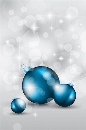 simsearch:400-04748950,k - Merry Christmas Elegant Suggestive Background for Greetings Card with glitter lights and stunning baubles. Foto de stock - Super Valor sin royalties y Suscripción, Código: 400-04913310