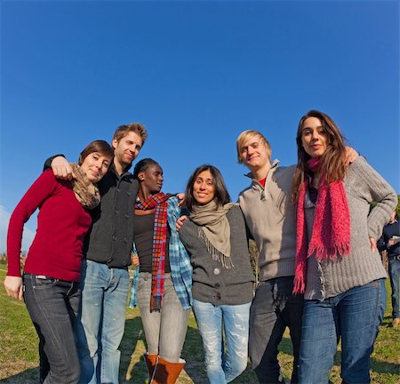 College Students at Park Stock Photo - Budget Royalty-Free & Subscription, Code: 400-04924260