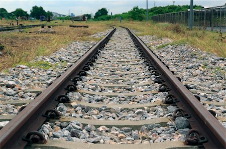 simsearch:400-05926882,k - Railway at Bangsue station in Bangkok, Thailand Stock Photo - Budget Royalty-Free & Subscription, Code: 400-04924322