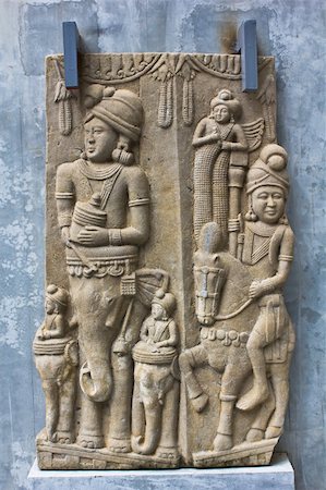 Native molding art in temple. Stock Photo - Budget Royalty-Free & Subscription, Code: 400-04926168