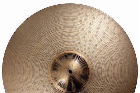 drum silhouette - Photo of a ride cymbal as a background. Stock Photo - Budget Royalty-Free & Subscription, Code: 400-04926258