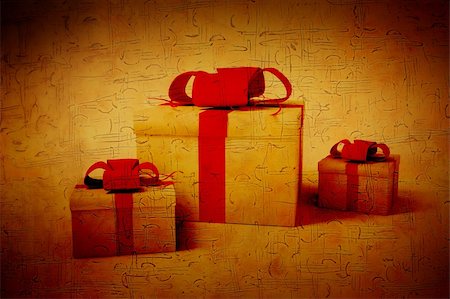 gift box on a white background 3d image Stock Photo - Budget Royalty-Free & Subscription, Code: 400-04920088