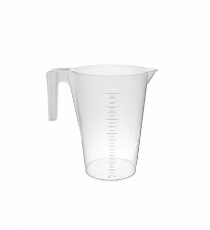 Plastic measuring cup; isolated, clipping path included Stock Photo - Budget Royalty-Free & Subscription, Code: 400-04921892