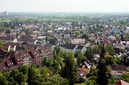 The view from the top to settle in Germany Stock Photo - Budget Royalty-Free & Subscription, Code: 400-04922218