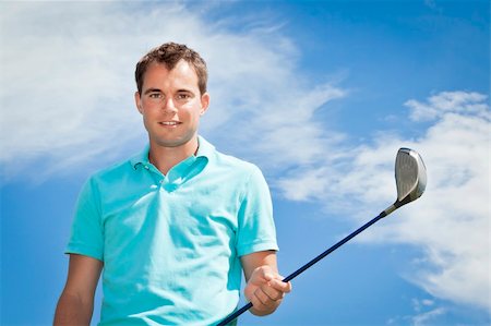 simsearch:400-04622368,k - An image of a young male golf player Foto de stock - Super Valor sin royalties y Suscripción, Código: 400-04922488