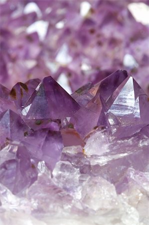 Macro shot of an amethyst geode Stock Photo - Budget Royalty-Free & Subscription, Code: 400-04922954