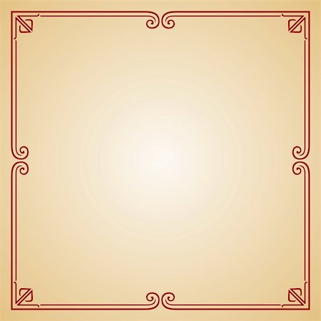 Elegance frames on light brown background Stock Photo - Budget Royalty-Free & Subscription, Code: 400-04923477