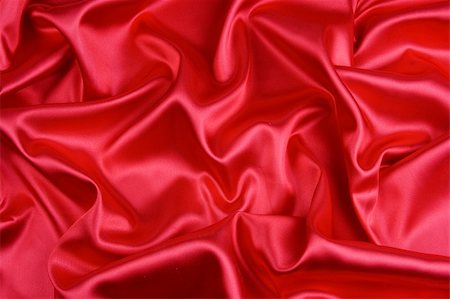 simsearch:400-05294518,k - Clean folds red satin fabric, can use for background. Fotografie stock - Microstock e Abbonamento, Codice: 400-04935401