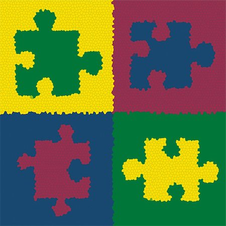 electronics jigsaw puzzle - Photoshop generated Jigsaw Puzzle Stock Photo - Budget Royalty-Free & Subscription, Code: 400-04935419