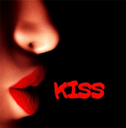 simsearch:400-04474126,k - A image of a ladies lips a suitable image concept for Love. Stock Photo - Budget Royalty-Free & Subscription, Code: 400-04936773