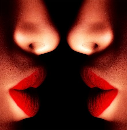 simsearch:400-04474126,k - A image of a pair of lady's lips a suitable image concept for Love. Stock Photo - Budget Royalty-Free & Subscription, Code: 400-04937094