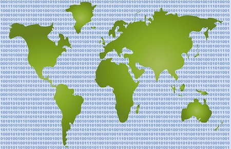 simsearch:400-05021401,k - Conceptual Map - Binary Code Foto de stock - Super Valor sin royalties y Suscripción, Código: 400-04937647