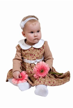 Toddler in a formal wear isolated on white background Stock Photo - Budget Royalty-Free & Subscription, Code: 400-04937859